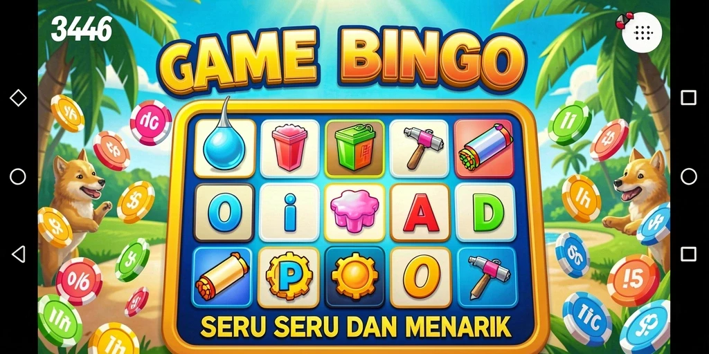 Tangkap momen seru bermain Bingo di 3446 dengan teman-teman.