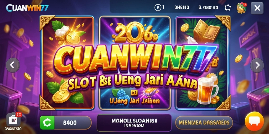 Screenshot gameplay CUANWIN77 menampilkan mesin Slot yang menarik.