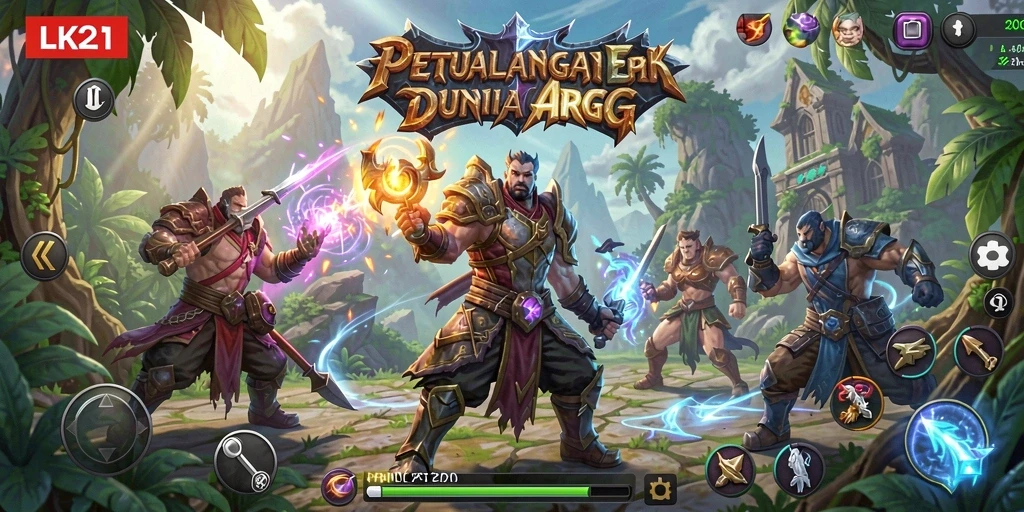 Gameplay seru dengan grafis menawan di LK21.