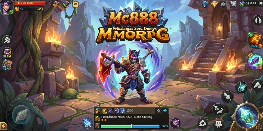 Tampilan gameplay mendalam dalam dunia <strong>MC888</strong> yang menakjubkan.