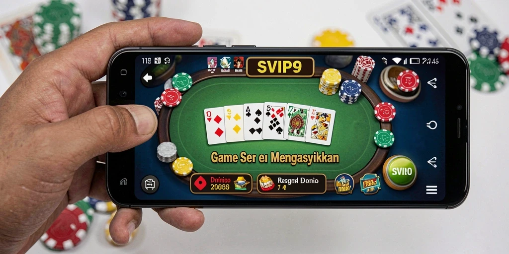 Tampilan menarik dari gameplay Domino SVIP9 yang seru.