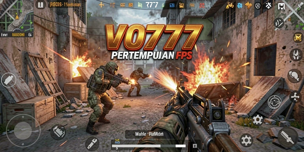 Tampilan gameplay seru dan mendebarkan di VO777.